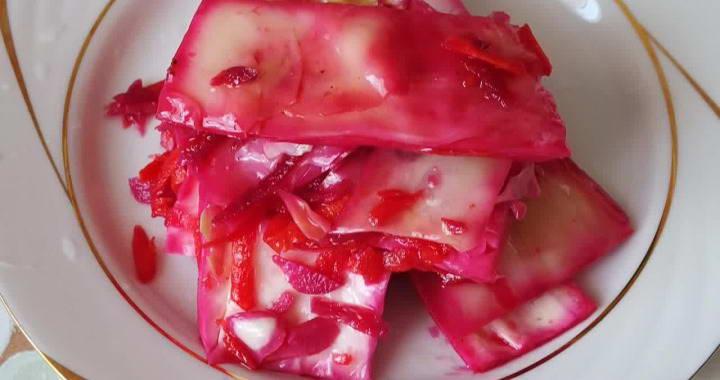 Маринованная капуста по-корейски