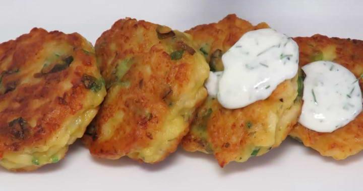Замечательные оладьи из курицы