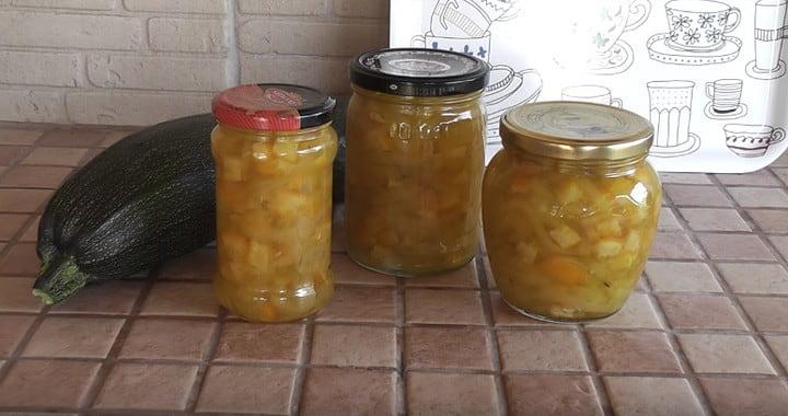 Варенье из кабачков с апельсином