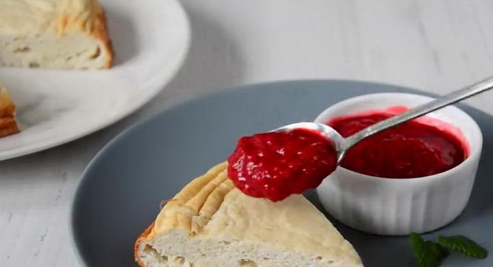 Творожная ПП запеканка без сахара и муки
