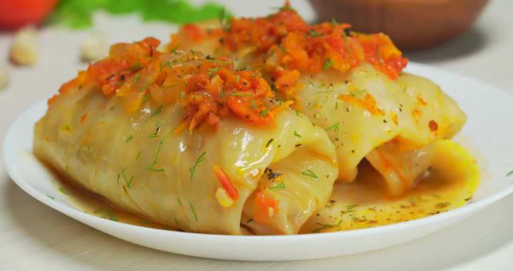 Голубцы с мясом и рисом - это блюдо невозможно не любить 