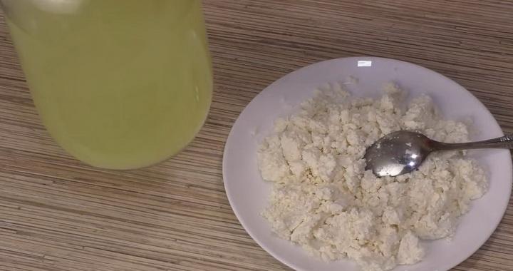 Творог из кислого молока