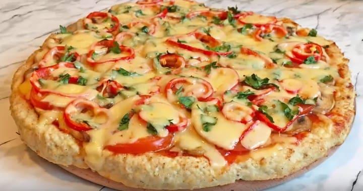 Пицца мясная без теста