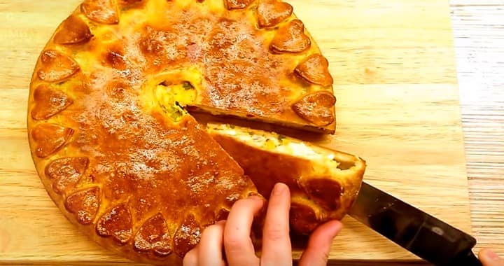 Сочный куриный пирог