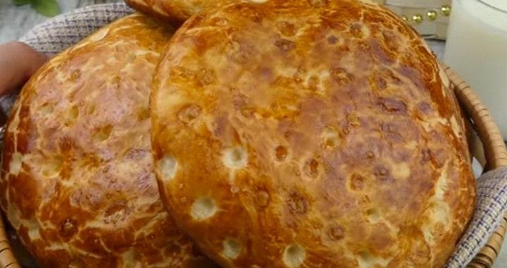 Пышные лепешки на сметане