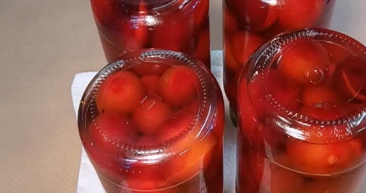 Сливы в сиропе на зиму