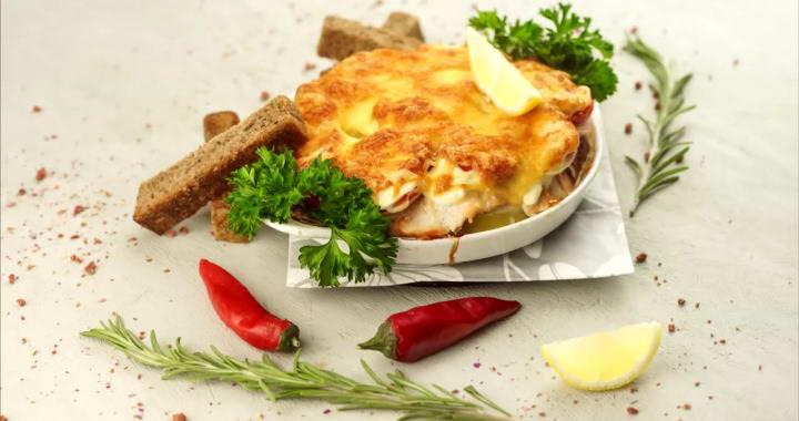 Запеченная кета в духовке