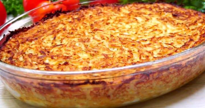 Картофельный кугель - обалденное блюдо