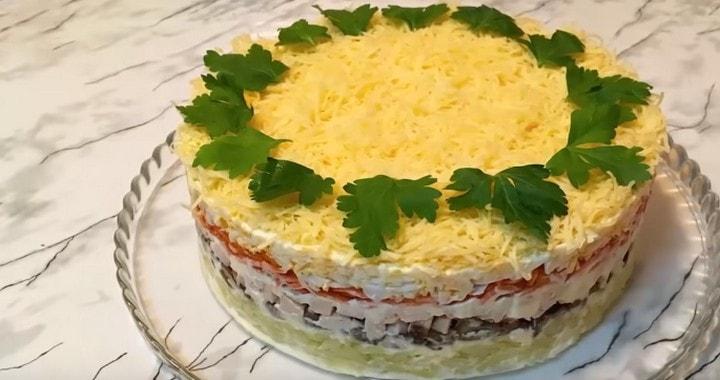 Праздничный салат "Королевский"