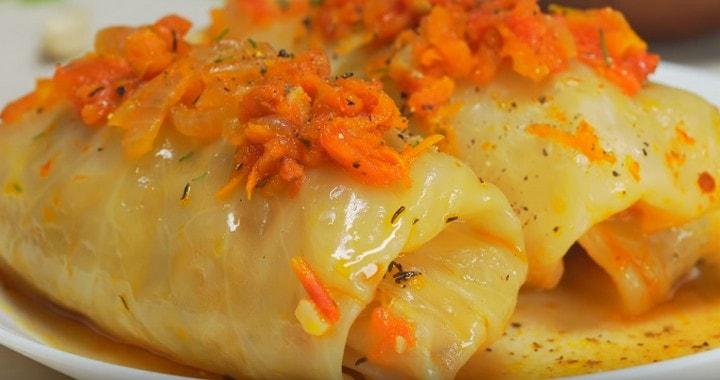 Голубцы с рисом и фаршем