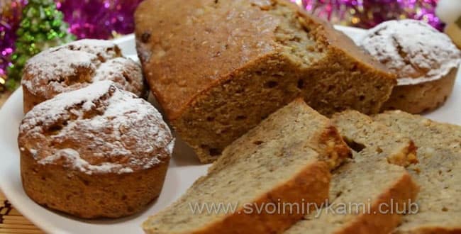 Банановый кекс