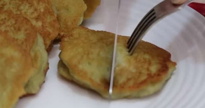 Картофельные драники с фаршем