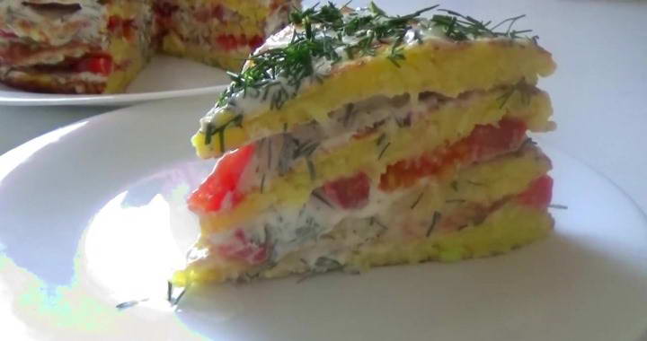 Нереальный торт из кабачков