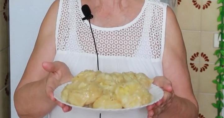 Манты с картошкой