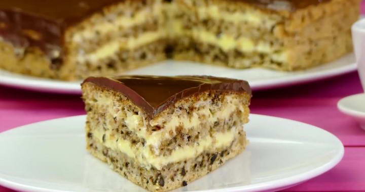 Вкуснейший ореховый торт