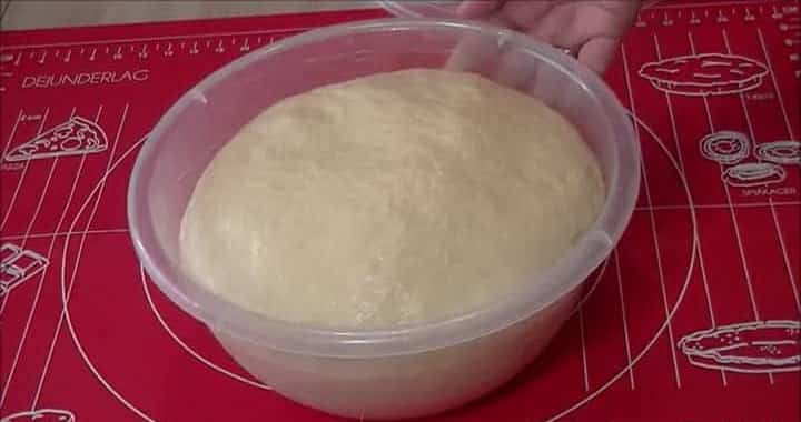 Сладкое тесто на молоке для пирогов