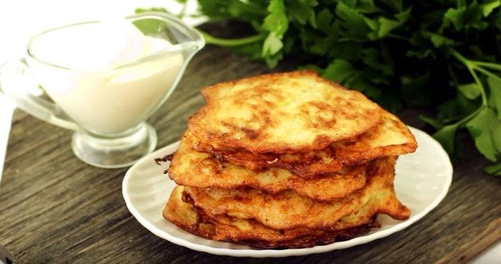 Драники из кабачков и картошки