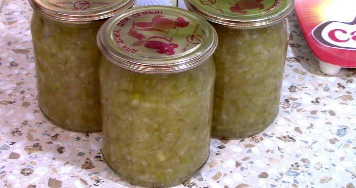 Варенье из кабачков с лимоном