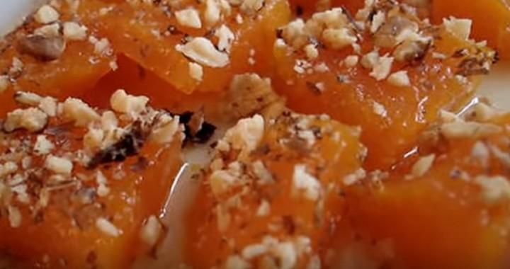 Десерт из тыквы по-турецки