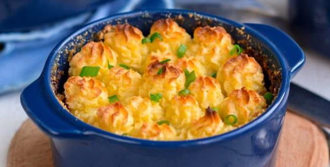 Картофельная запеканка с курицей