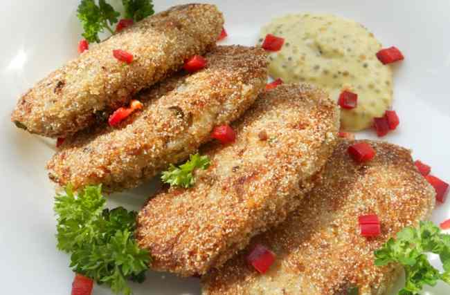 Вкусные котлетки из рыбных консервов с макой