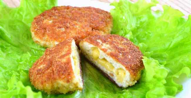 Как приготовить вкусные рубленые котлеты с сыром