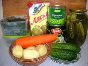 Готовим вкусный салат грибная поляна