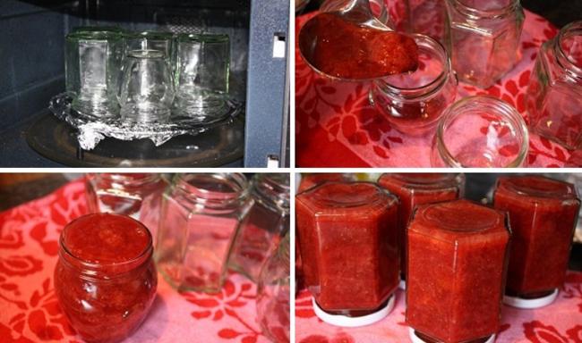Как хранить клубничный джем