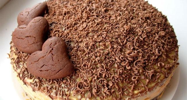 Так выглядит шоколадный торт Дамский каприз