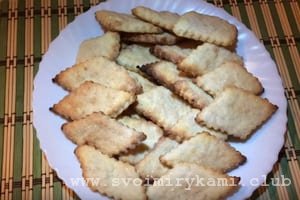 Так выглядит готовое печенье на пиве.