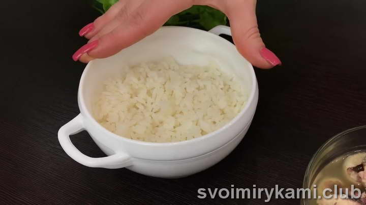 отвариваем рис